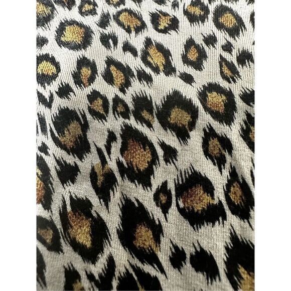 BCBG Maxazria Bohemian Cheetah Print Wrap Dress Size M - Picture 14 of 16